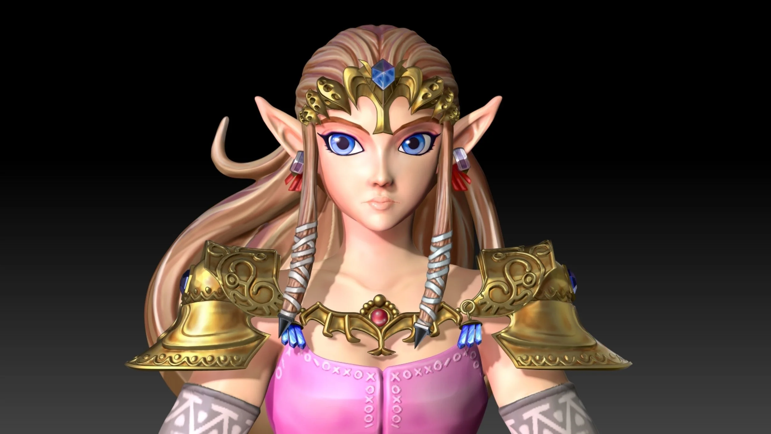Zelda Twilight Princess Sculpt - Zbrush