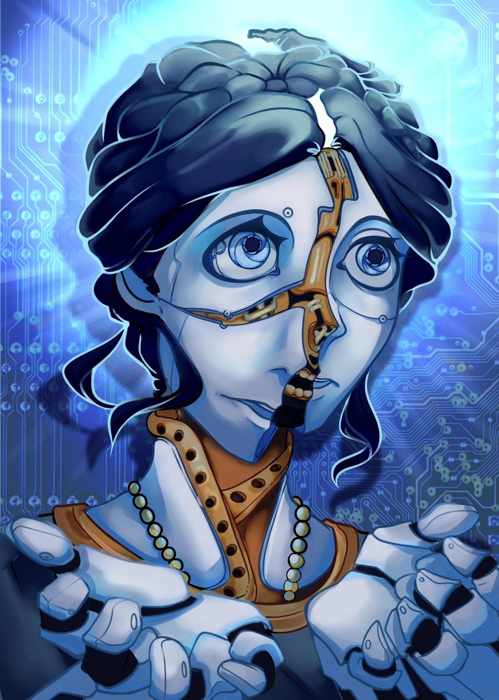 Drawing mechanical elements - Procreate 