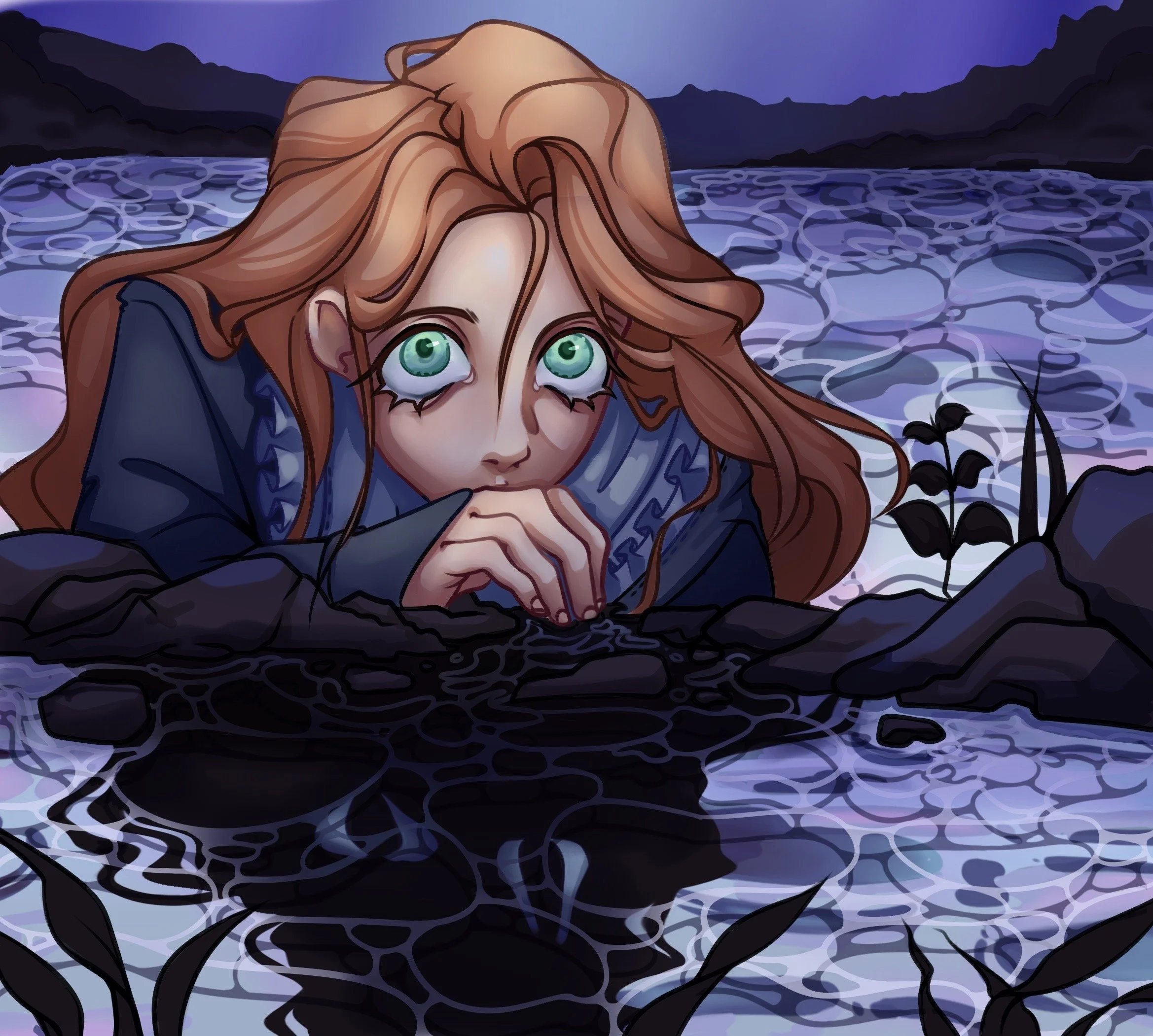 Original character rendering - Procreate 