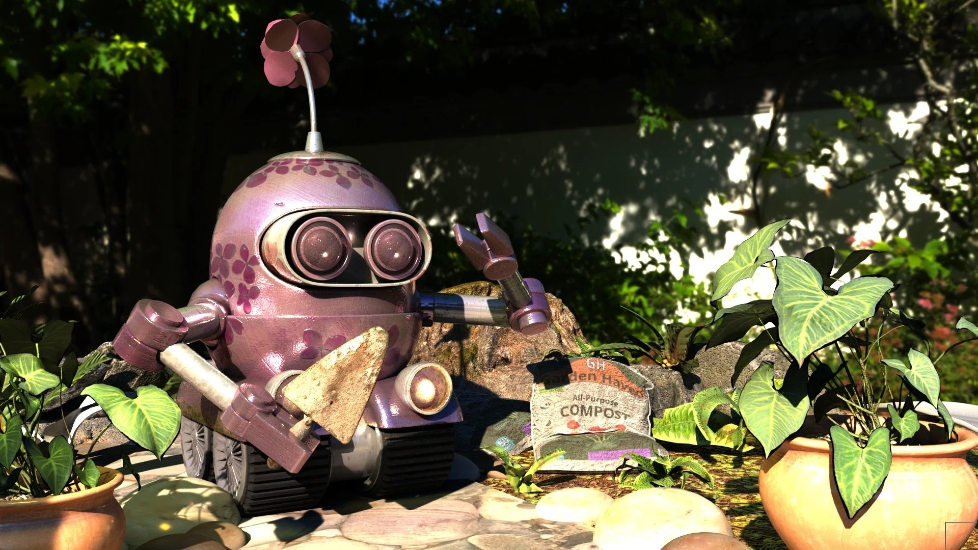 Robot school project - Maya 