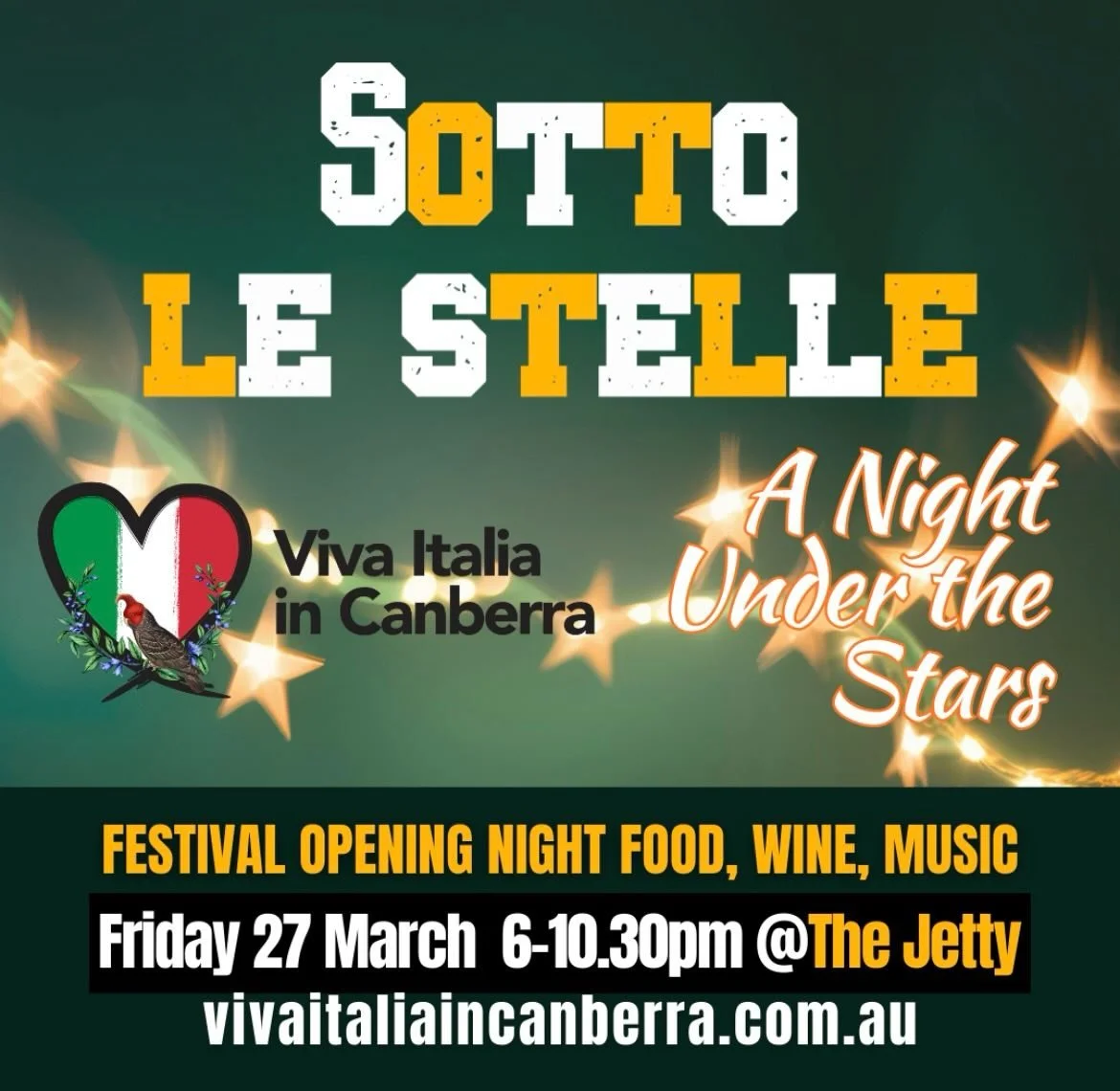 Step into an unforgettable night under the stars as we kick off the Viva Italia Festival with an exclusive celebration like no other! Live Music &amp; Dance: Feel the rhythm of Italy with live tunes that&rsquo;ll have you on your feet all night! Danc