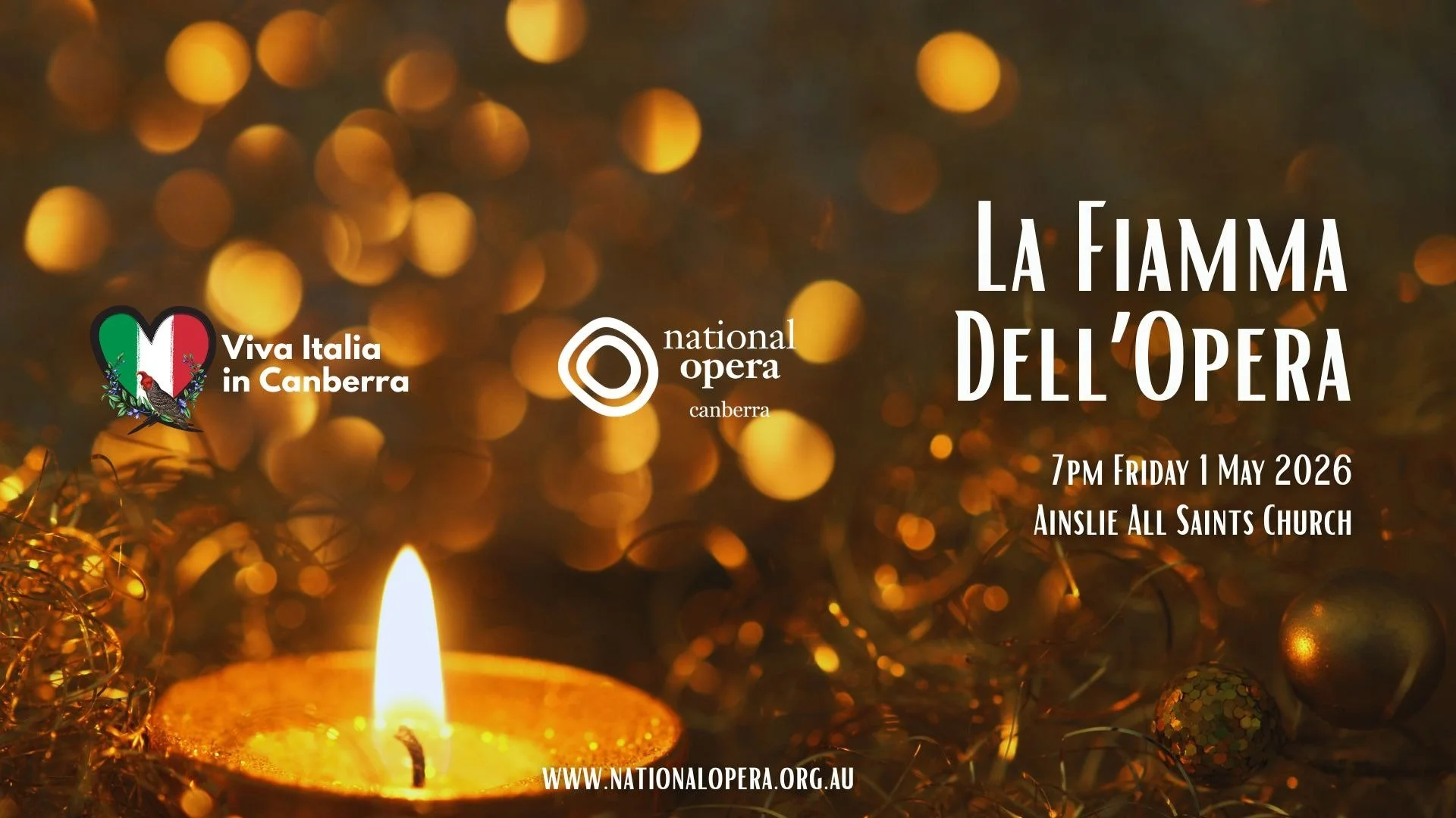 LA FIAMMA DELL'OPERA - NATIONAL OPERA - FUNDRAISER