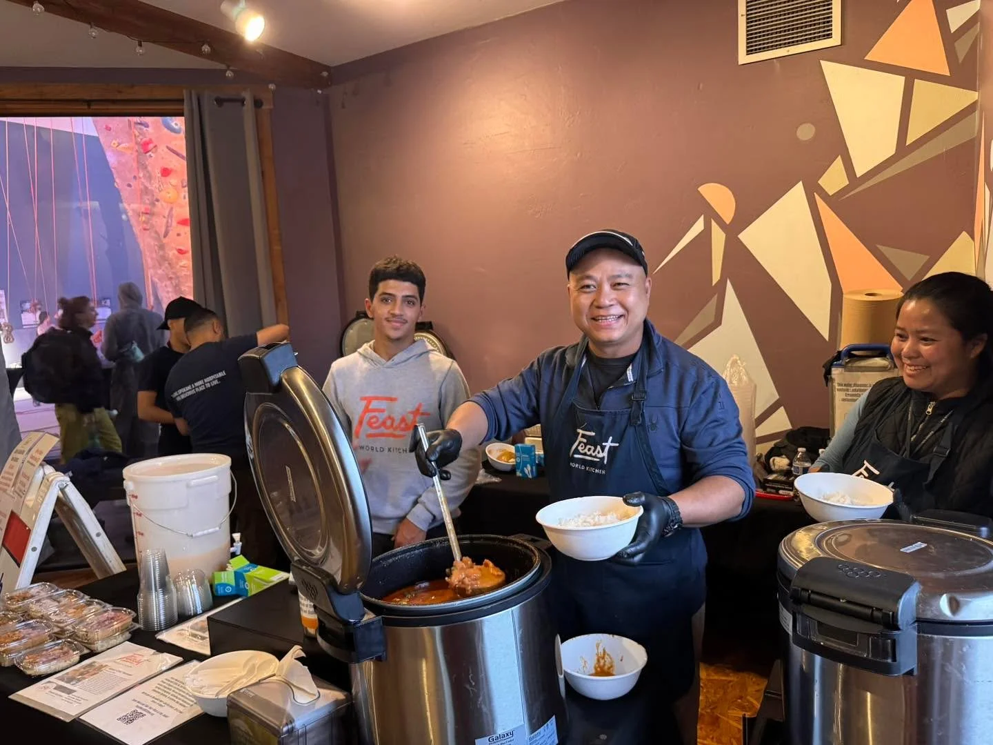 Saturday night at Wild Walls, Inc. 30th Anniversary party till 8pm! If you&rsquo;re sad that our restaurant is closed tonight, just come get some of the most delicious food over here at wild walls! Open to the public celebrating 30 years with curry a