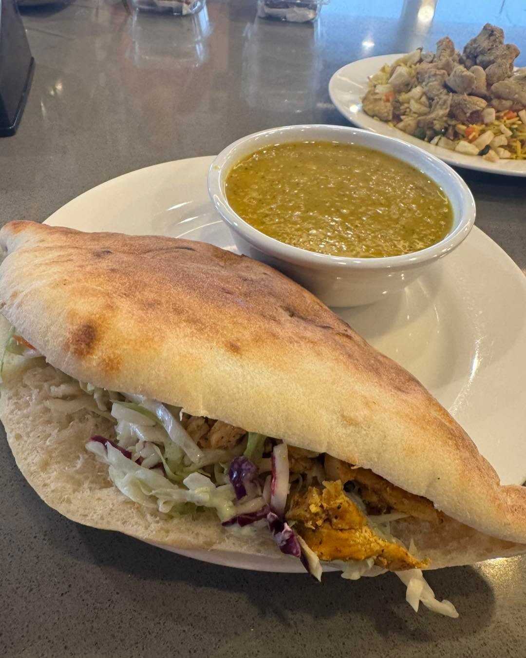 Thursday 11/13! It&rsquo;s a great day for Chef Entisar&rsquo;s fantastic Iraqi comfort food. So yummy! Grab takeout or dine in with us! Lunch 11-2, dinner 4-8! Full menu and pre-ordering available at feastworldkitchen.org!