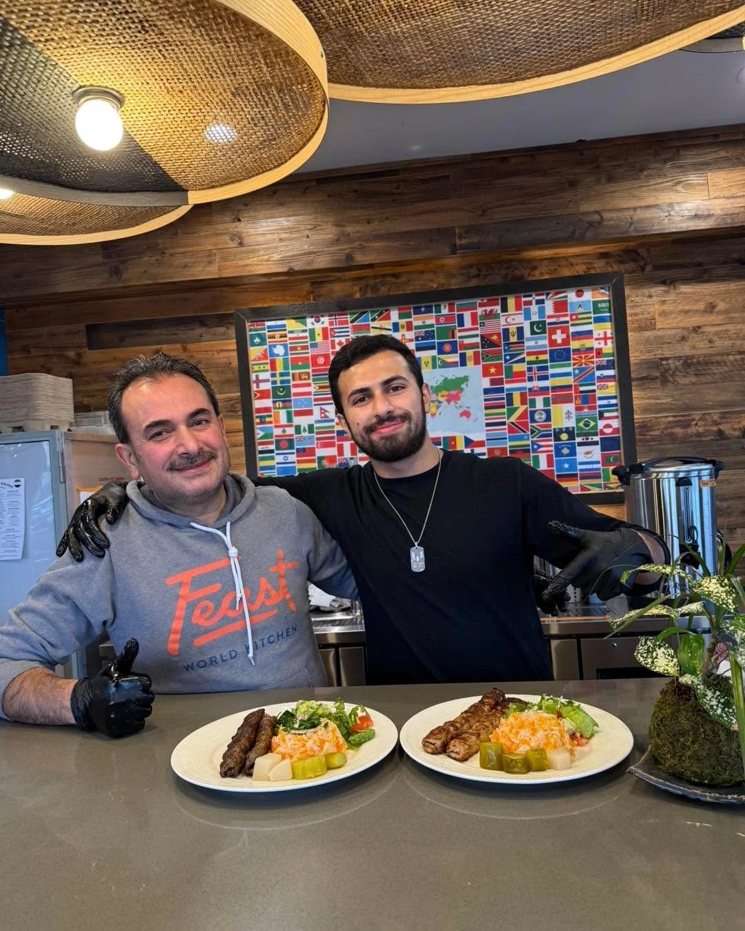 Sunday Syrian plates! Don&rsquo;t miss it - lunch 11-2, dinner 4-8! Pre-order at feastworldkitchen.org or just stop by!