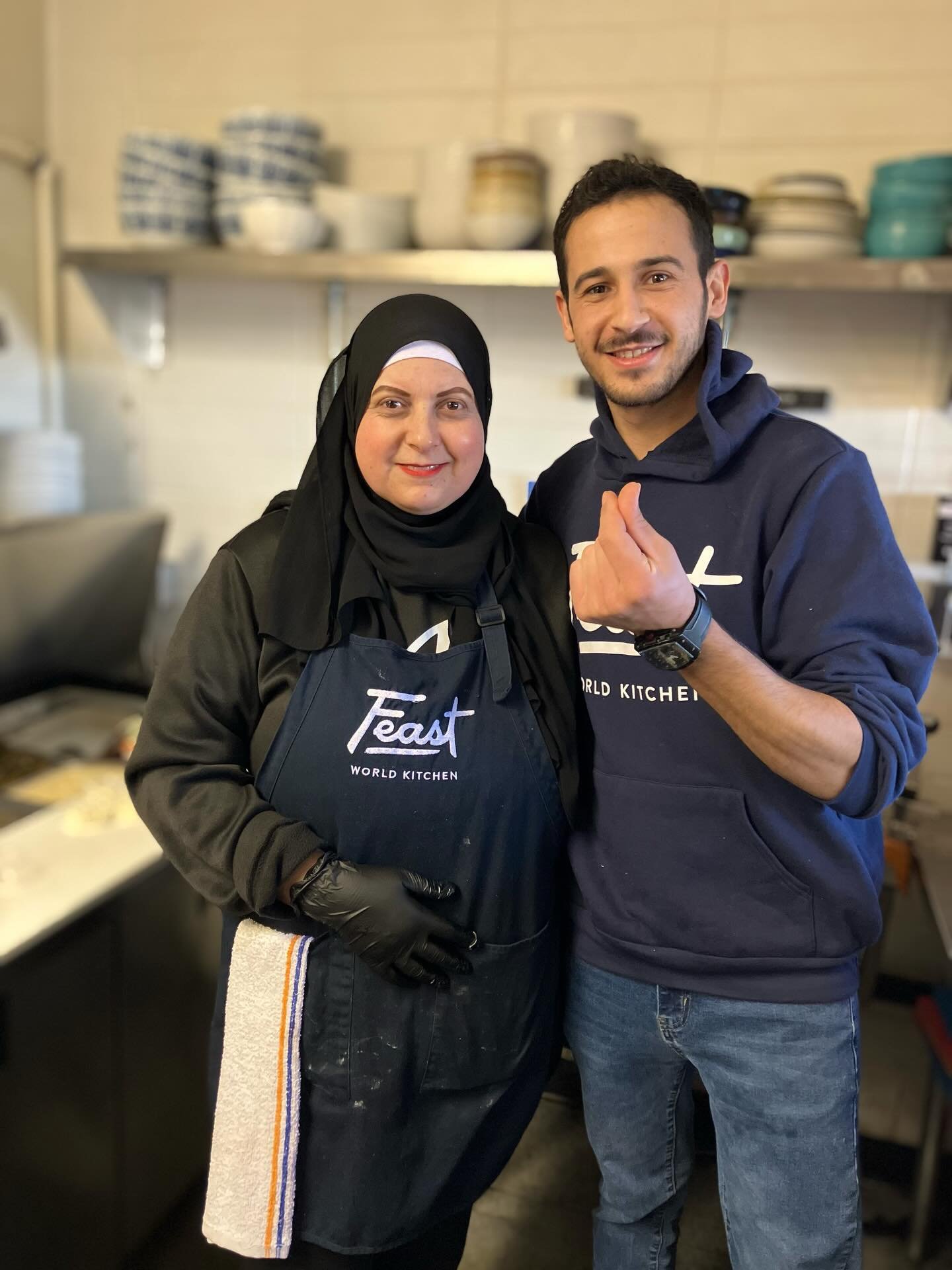 Superstar Mother &amp; Son team, Rana and Abdelrahman are bringing their Syrian flavor to Feast today! Lunch is on until 2 and dinner is 4-8 tonight.
