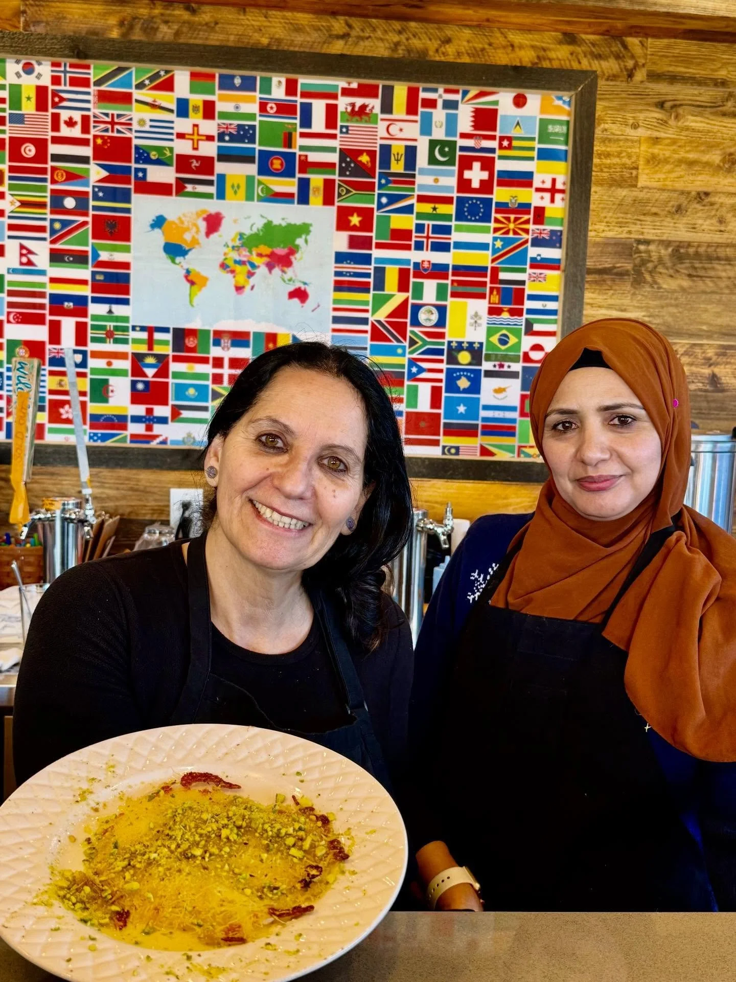 The last Saturday of the year calls for Palestinian cuisine around the table. Namati is serving until 8pm! ❤️