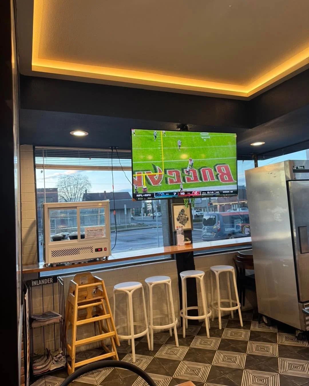 Thai food by Tin + a big Seahawks game! Come have dinner and watch the second half!