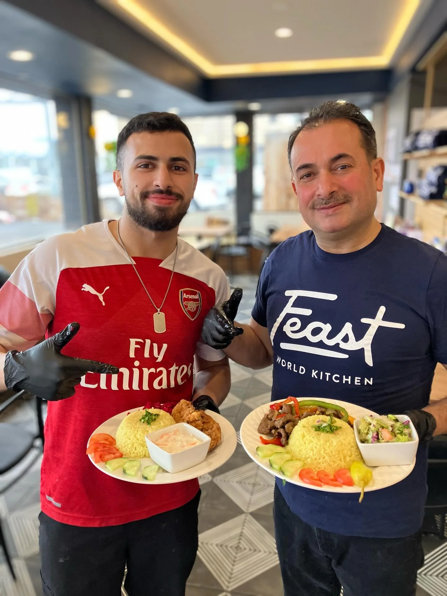 Lakman and his family are serving an amazing Syrian menu today! It might be cold and gray outside, but Feast is full of warmth and delicious food! Lunch is on until 2 and dinner is 4-8 tonight.