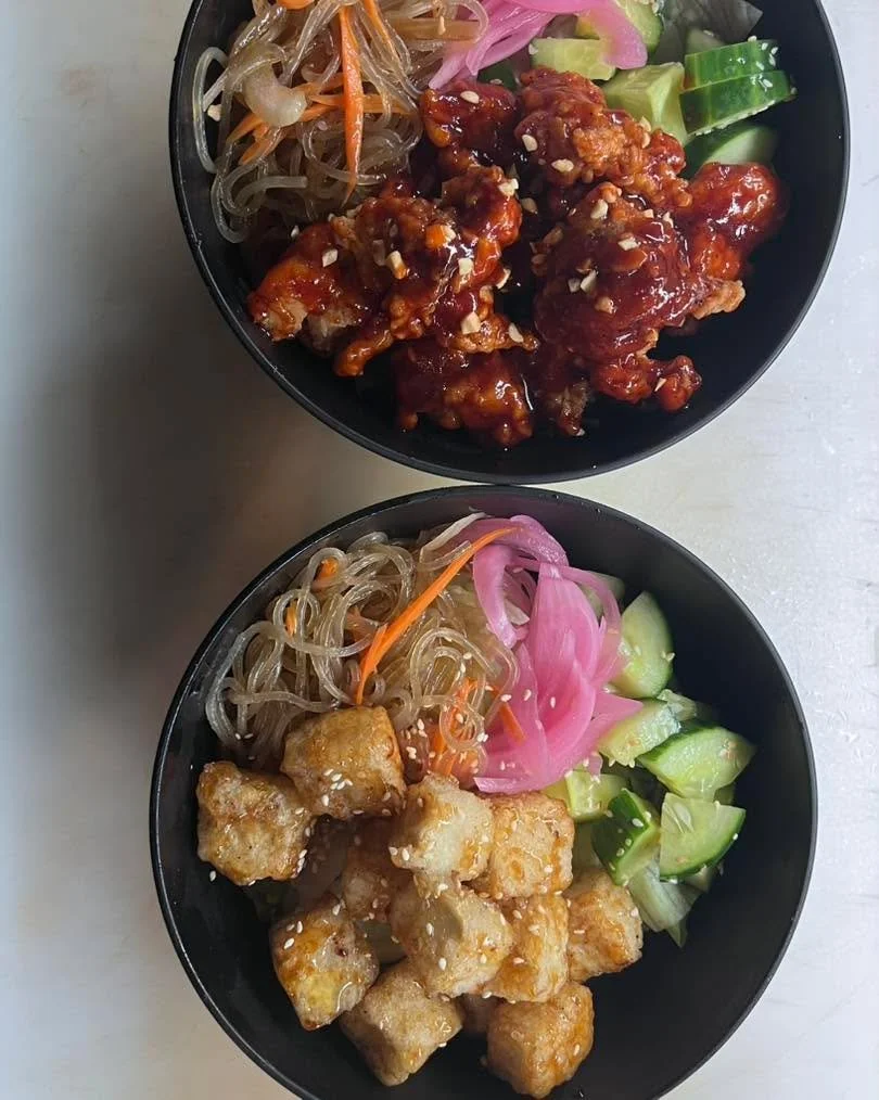 Our current Monday Chef Takeover at Zola is Claire with a Korean menu that is so tasty! Check out the Amazebowls with yum yum chicken or honey-glazed tofu! 4-9pm plus live music!