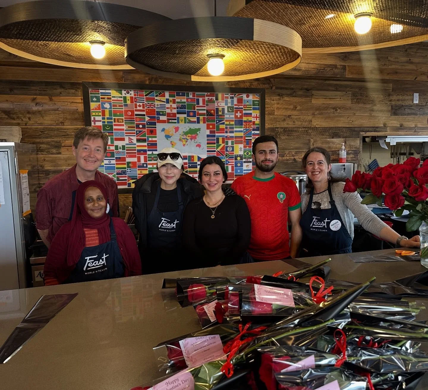 Happy Valentine&rsquo;s Day from the Feast Family to all our lovely customers! 💕
Celebrate love with authentic Moroccan cuisine by Chef Manal, featuring many delicious dishes and sweet treats to make your day extra special.
Join us for lunch from 11