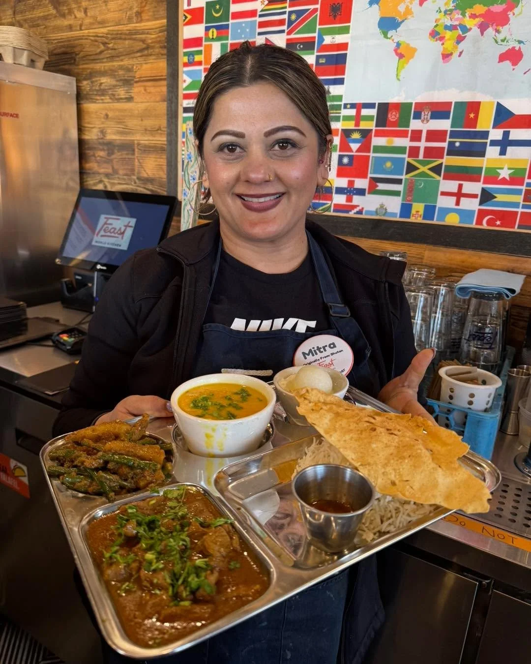 Today only! 🇧🇹
Enjoy Chef Mitra&rsquo;s Bhutanese specials &mdash; authentic recipes, vibrant spices, and a true flavor adventure.
Join us for lunch or dinner! 🎉
#BhutaneseFood #SaturdayVibes
❥❥❥❥❥❥
Lunch 11:00-2:00
Dinner 4:00-8:00
\(^ヮ^)/
❥❥❥❥❥❥