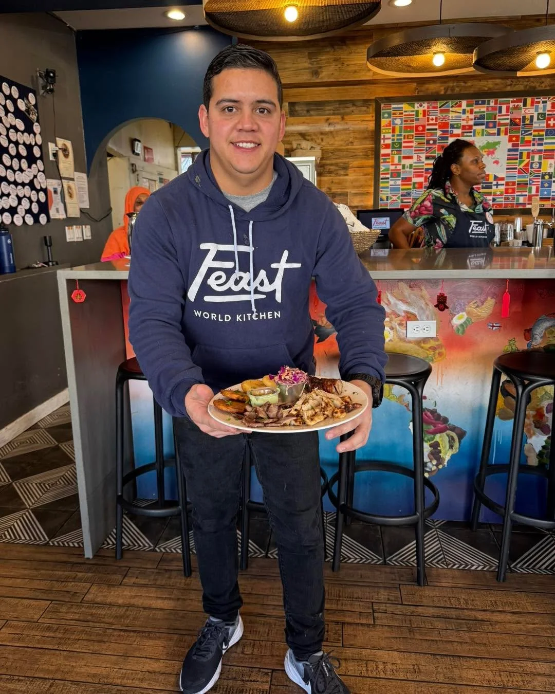 🇻🇪✨ Sunday just got DELICIOUS! ✨🇻🇪
Chef Cristian is cooking up all your Venezuelan favorites today! 🔥
❥❥❥❥❥❥
⏰ Lunch 10&ndash;2
⏰ Dinner 4&ndash;8
Come hungry. Leave happy. 😋
#SundayVibes #VenezuelanCuisine #ChefCristian
❥❥❥❥❥
ᕕ( ᐛ )ᕗ
Pre order