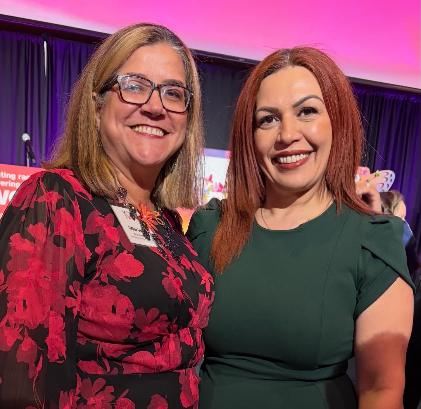 Today, Maisa had the honor of celebrating two incredible women, Patricia Casta&ntilde;eda &mdash; Co-Founder and Director of @mhspokane &mdash; and Becky Rempe, Director of the English School at @first_pres_spokane , as they were recognized as YWCA 2