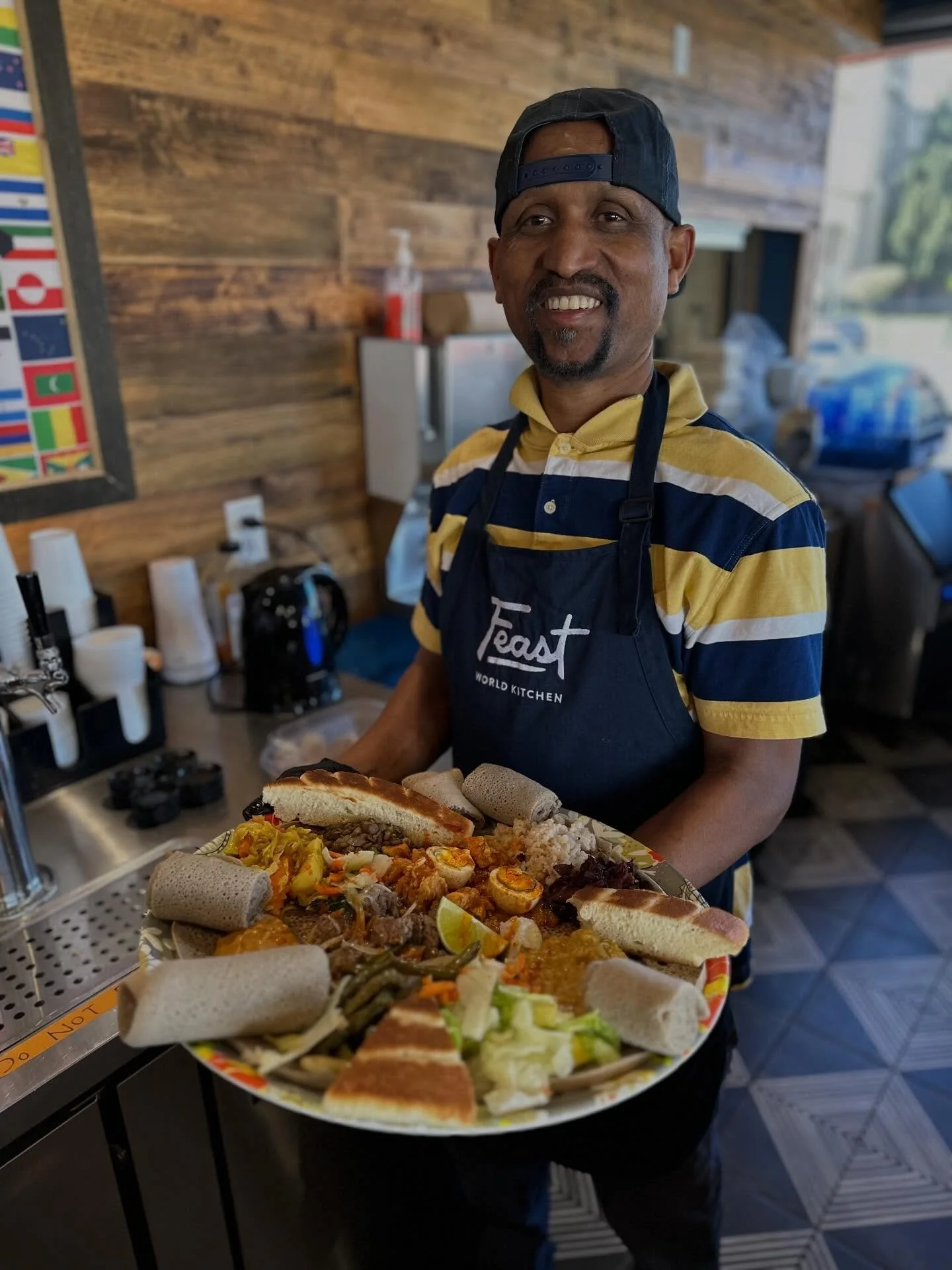 Besrat &amp; Kidane back in the house 🇪🇷🔥
All-day Eritrean feast vibes, nonstop flavor, nonstop culture! Lunch until 2pm, dinner 4-8pm!
