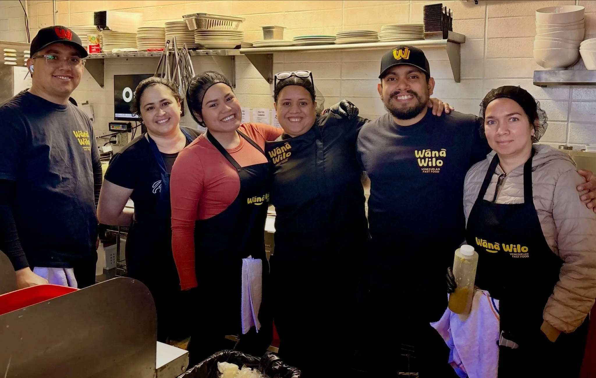 Venezuelan Chef duo Mariana and Wilfredo are at Feast with the Wana Wilo team today! Empanadas, Teque&ntilde;os, Arepas, Patacon, and Venezuelan Burgers. Check out their whole menu at FeastWorldKitchen.org and come support @wanawilo
