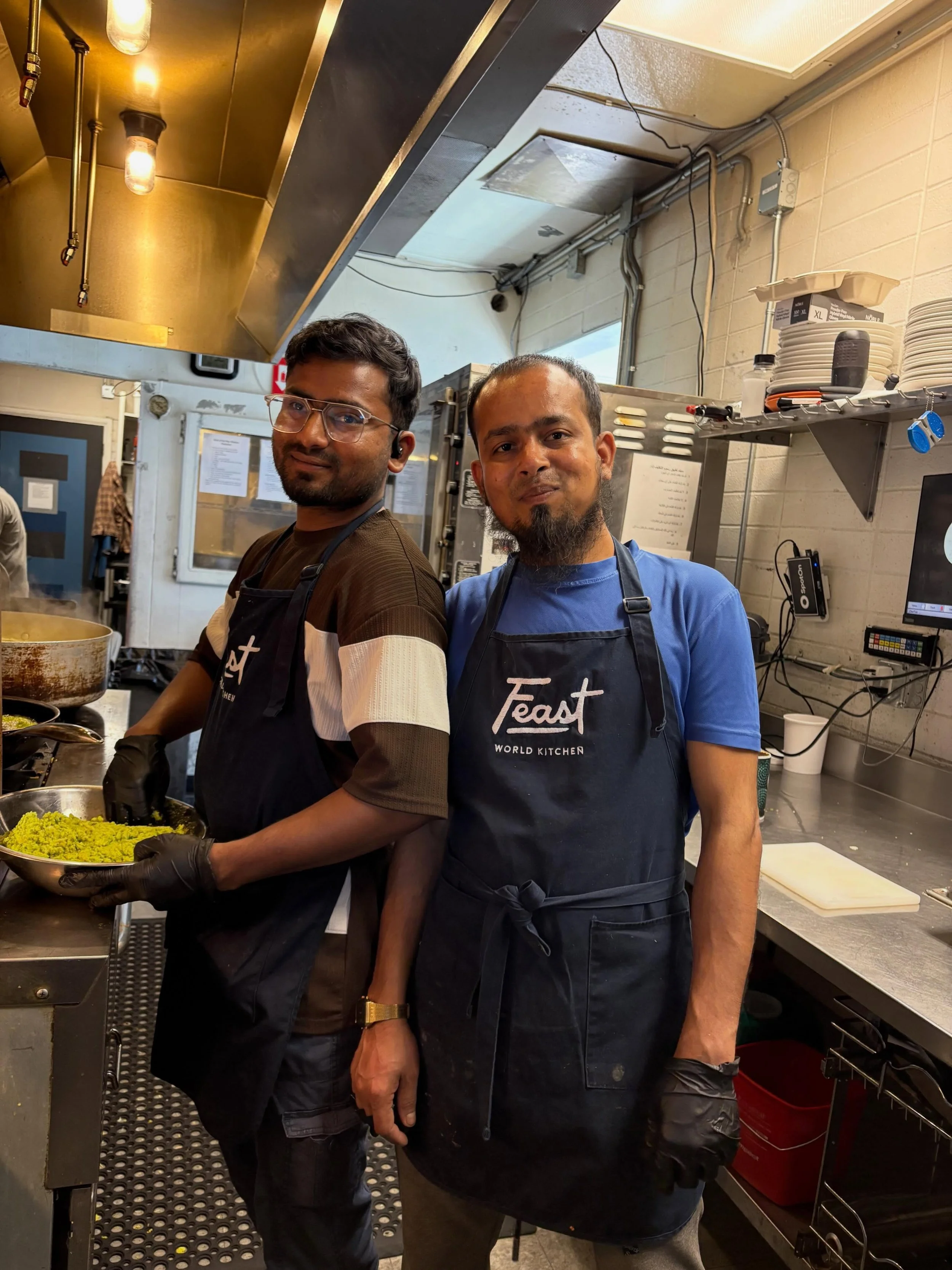 Mohammed has his Bangladeshi menu going at Feast today! Don&rsquo;t miss out on his Biryani, Goat Stew, and Fried Onion Piyaju. Lunch until 2 and dinner is 4-8 tonight!