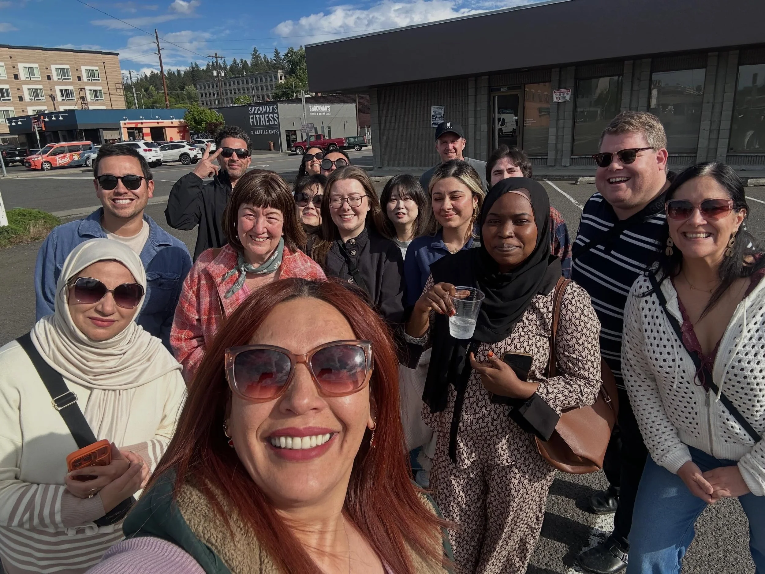 This month, we decided to do our team meeting a little differently. Instead of sitting around a table, we hopped on the new double-decker bus and spent some time together exploring the city. It was a fun time filled with laughs, great conversations, 
