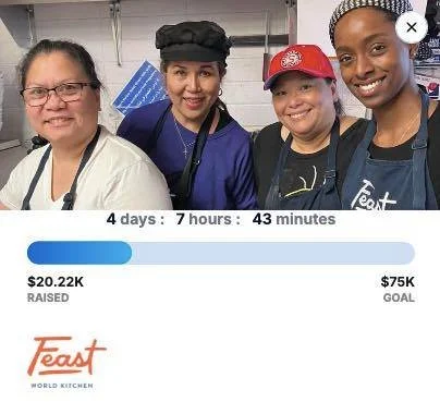 **GETTING CLOSE TO OUR $25,000 MATCH!** - Add your gift to support Feast&rsquo;s programs by 6/5 to help us get there! Thank you Spokane! We&rsquo;re over $20,000 &mdash; and as soon as the giving total gets to $25,000 it will jump to $50,000 thanks 