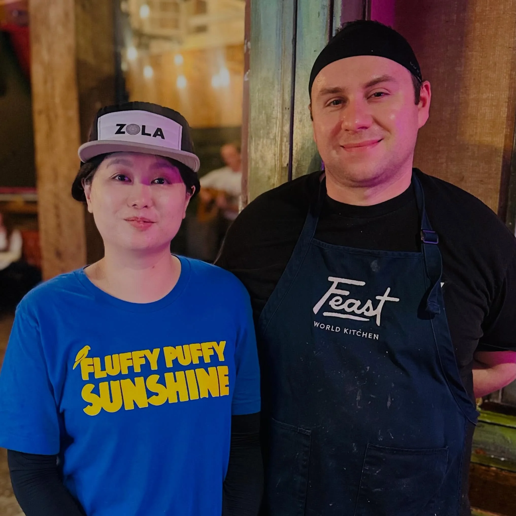 Michelle &amp; Sebastian cooking @zolainspokane for a couple of weeks this month! Stop by, enjoy their delicious dishes, and say hello while they&rsquo;re here.