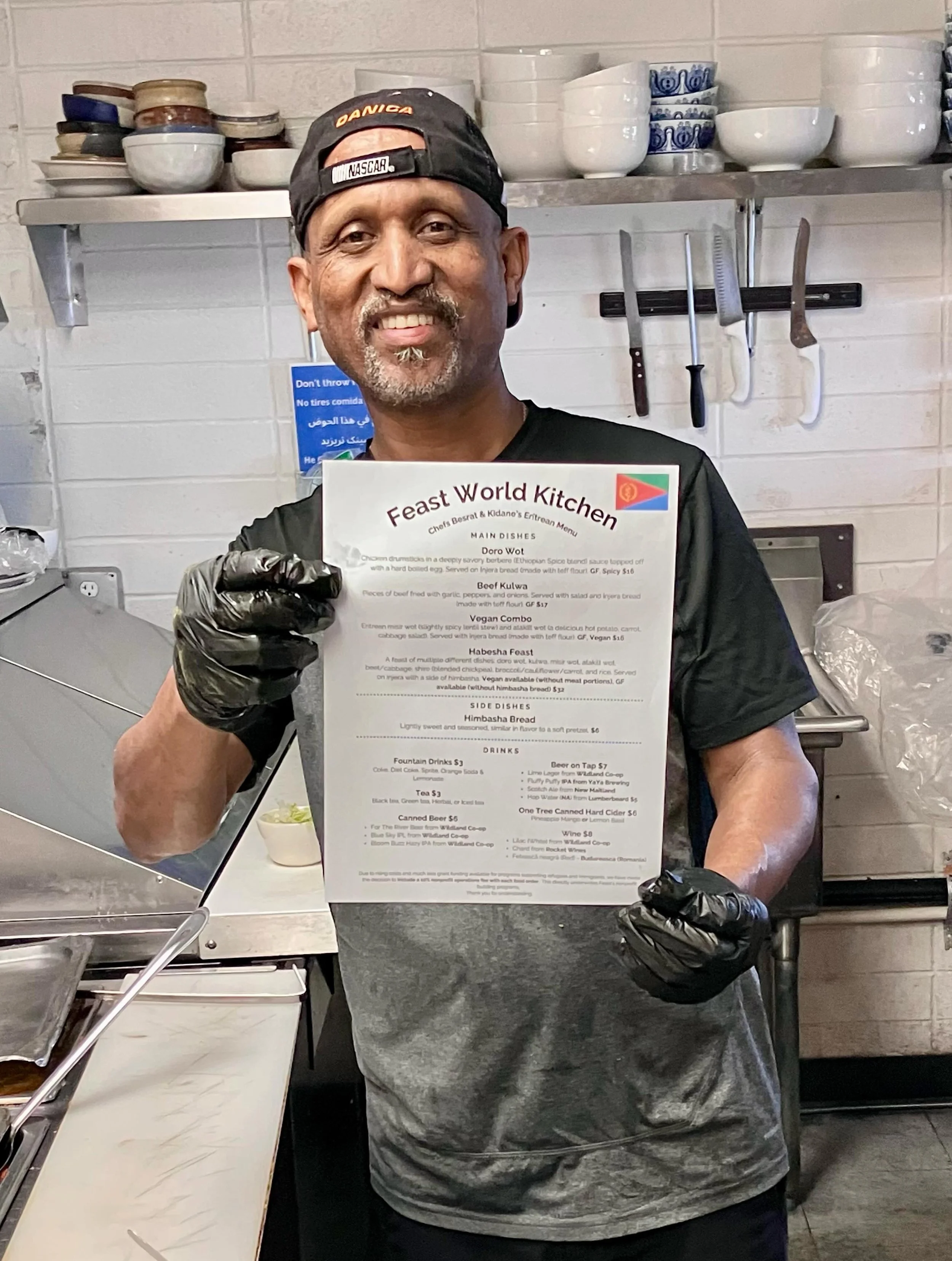 Kidane&rsquo;s Eritrean menu is ready for you! Head over and order some delicious Habesha cuisine today! Serving lunch until 2 and dinner is 4-8 tonight.