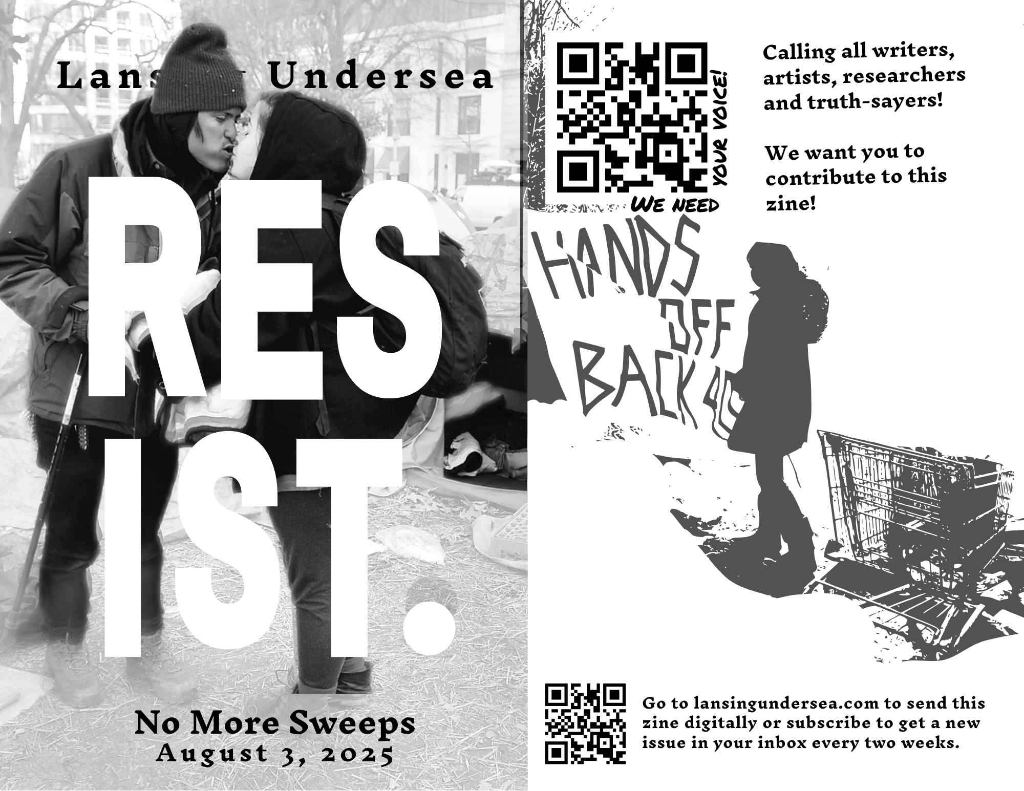 If you are reading this you are probably already aware that Lansing intended to use the courts to sweep an encampment. Instead of providing with residents of Dietrich Park the very minimum to service the city of Lansing intended to sue the property o