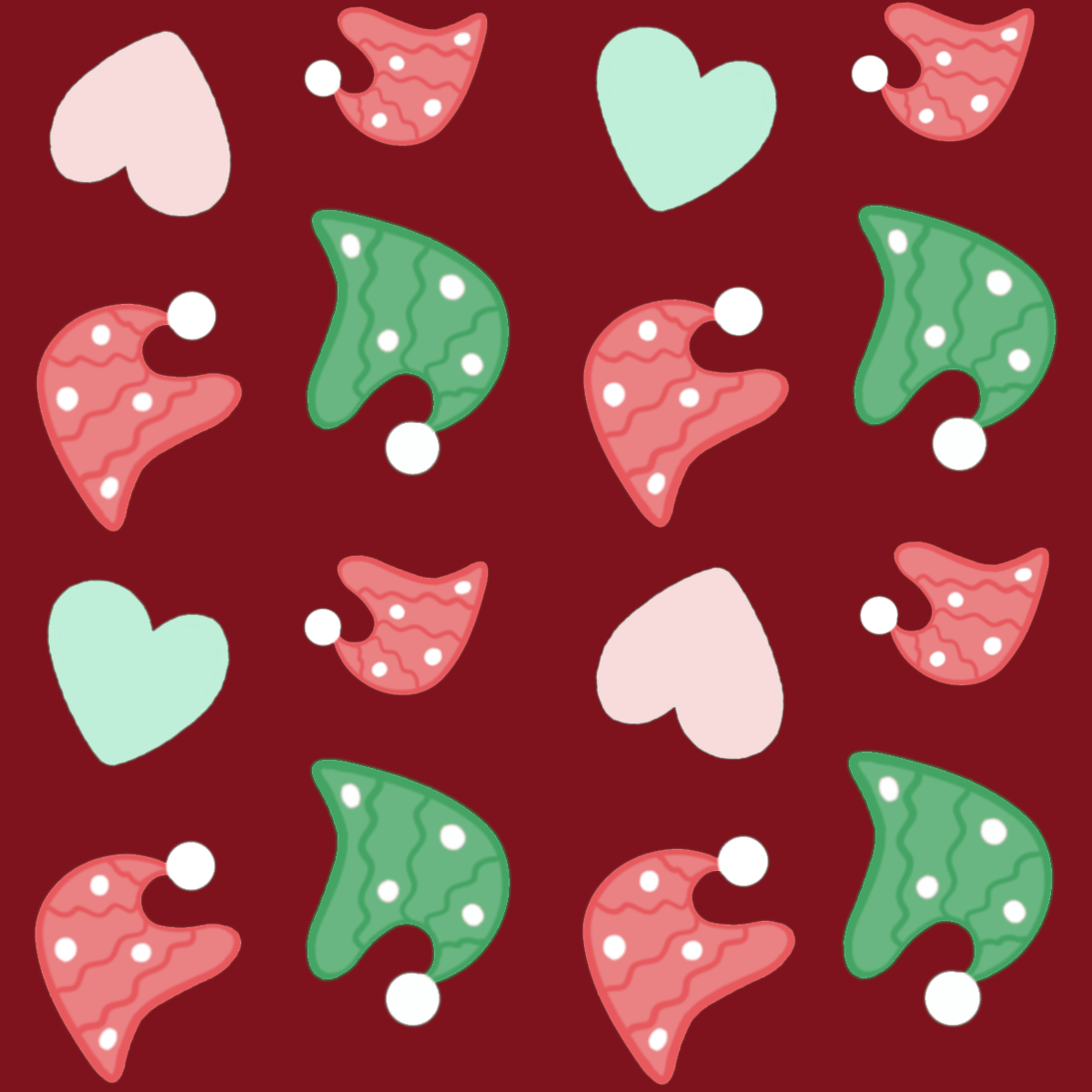 Holiday_Hats_#7e121d.png