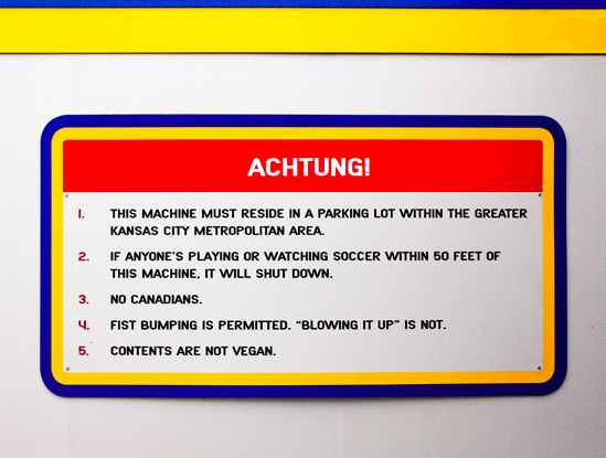 "No Canadians." Very important.&nbsp;