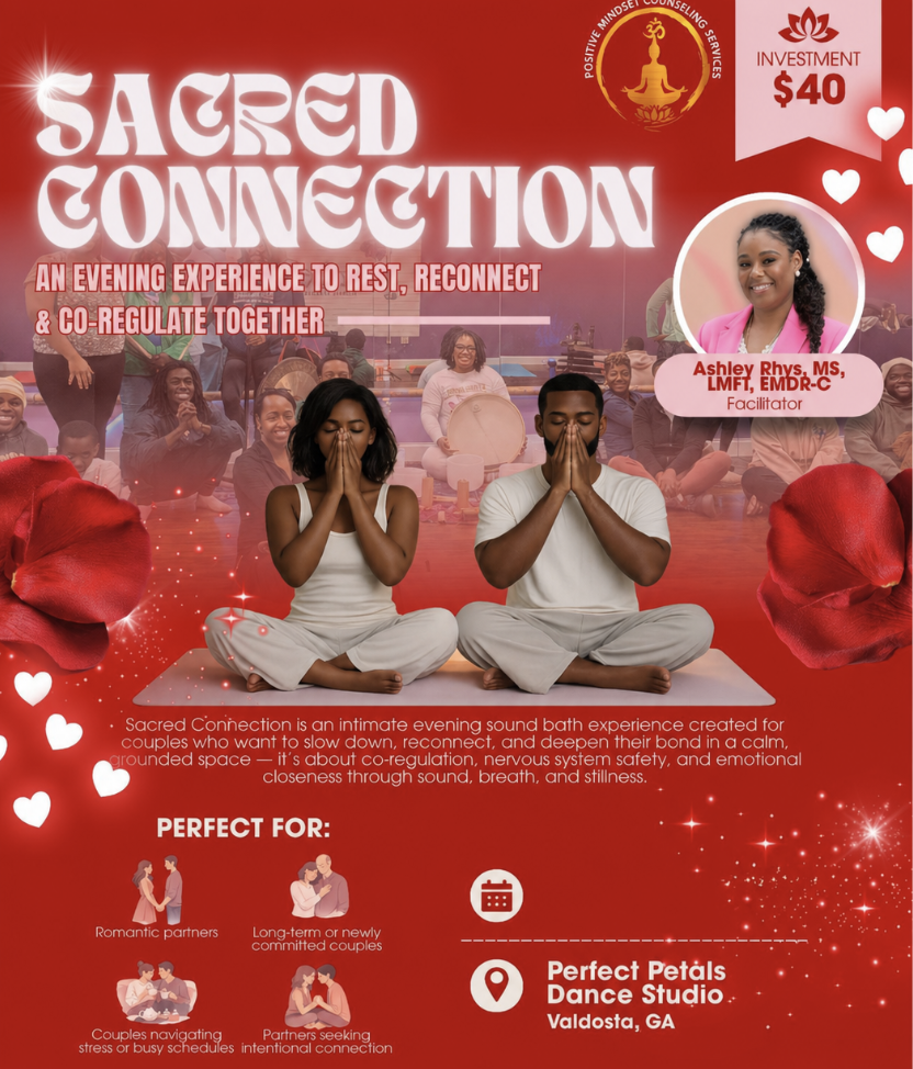 Sacred Connection: A Couples Sound Bath Experience @ Perfect Petals Dance Studio