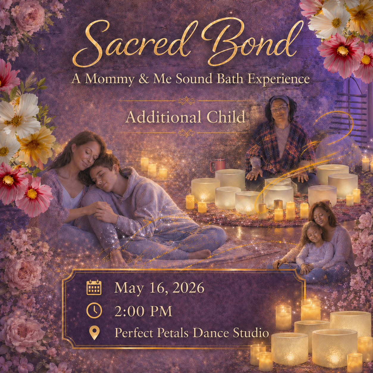Sacred Bond: Additional Child Add-On @ Perfect Petals Dance Studio