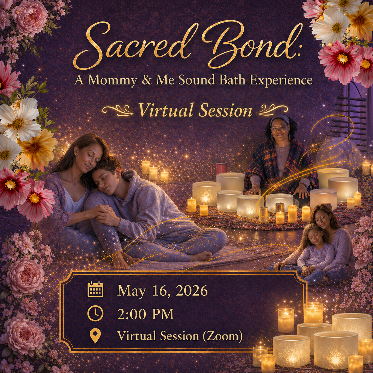 Sacred Bond: Mommy & Me Virtual Sound Bath Experience