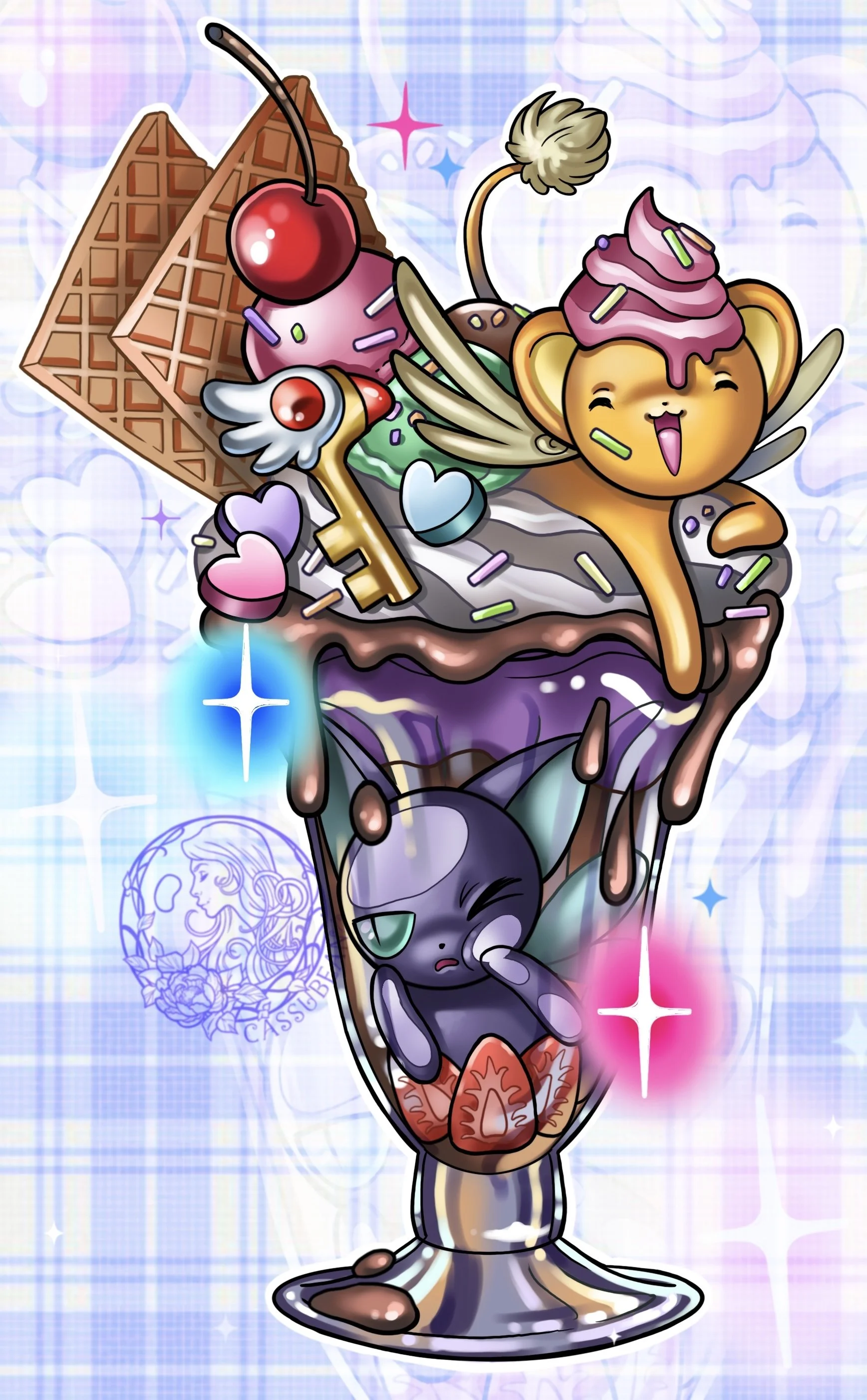 Card Captor Sakura tattoo flash