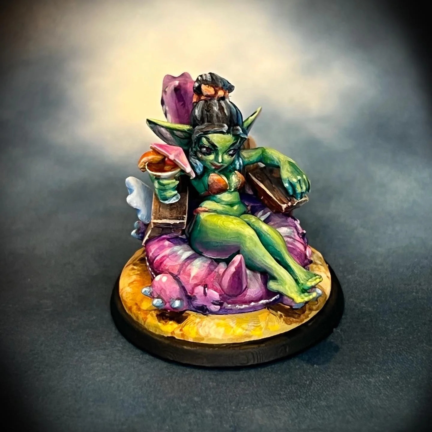Twin Goddess miniatures beach goblin