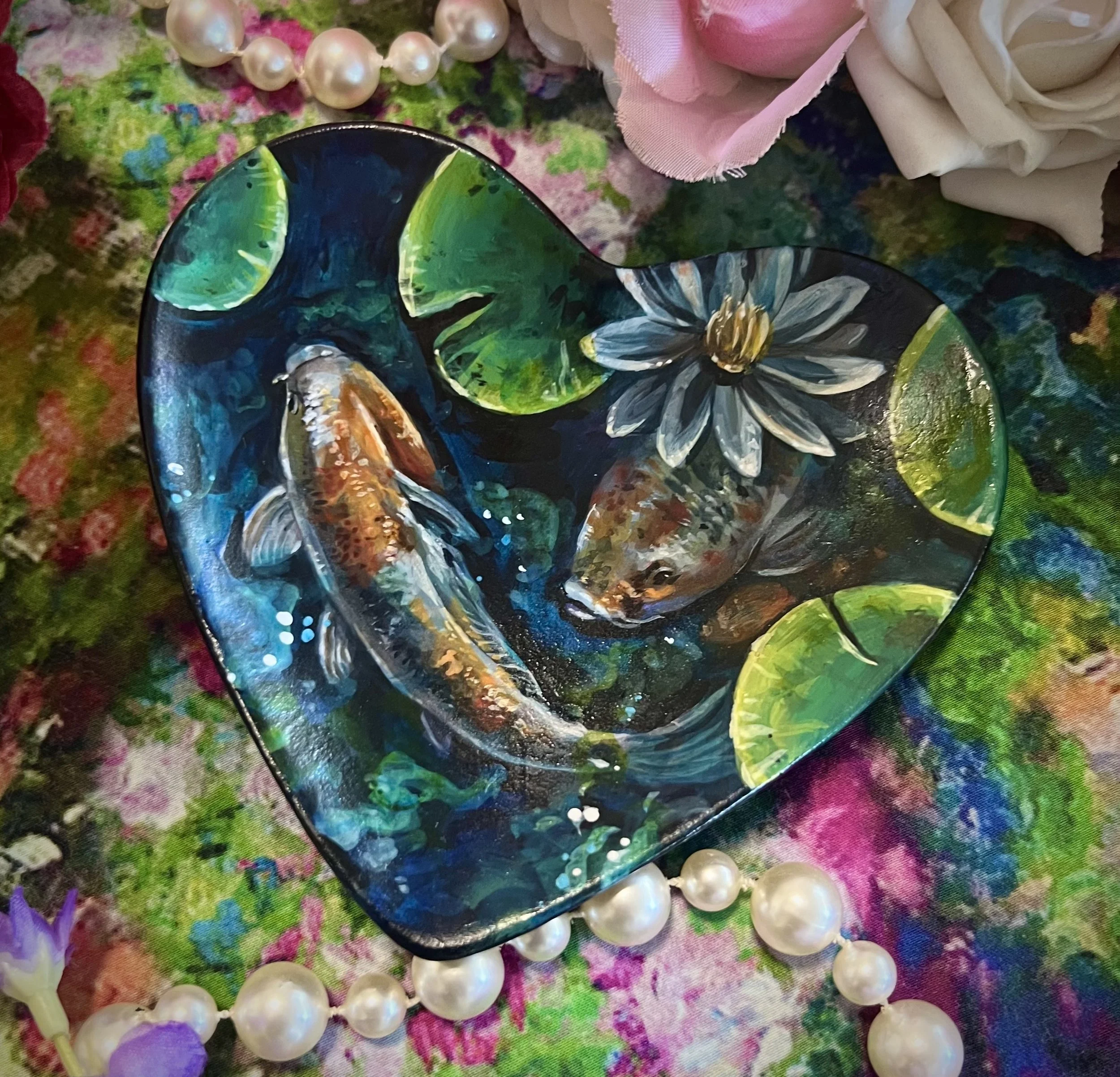 Koi Jewellery tray