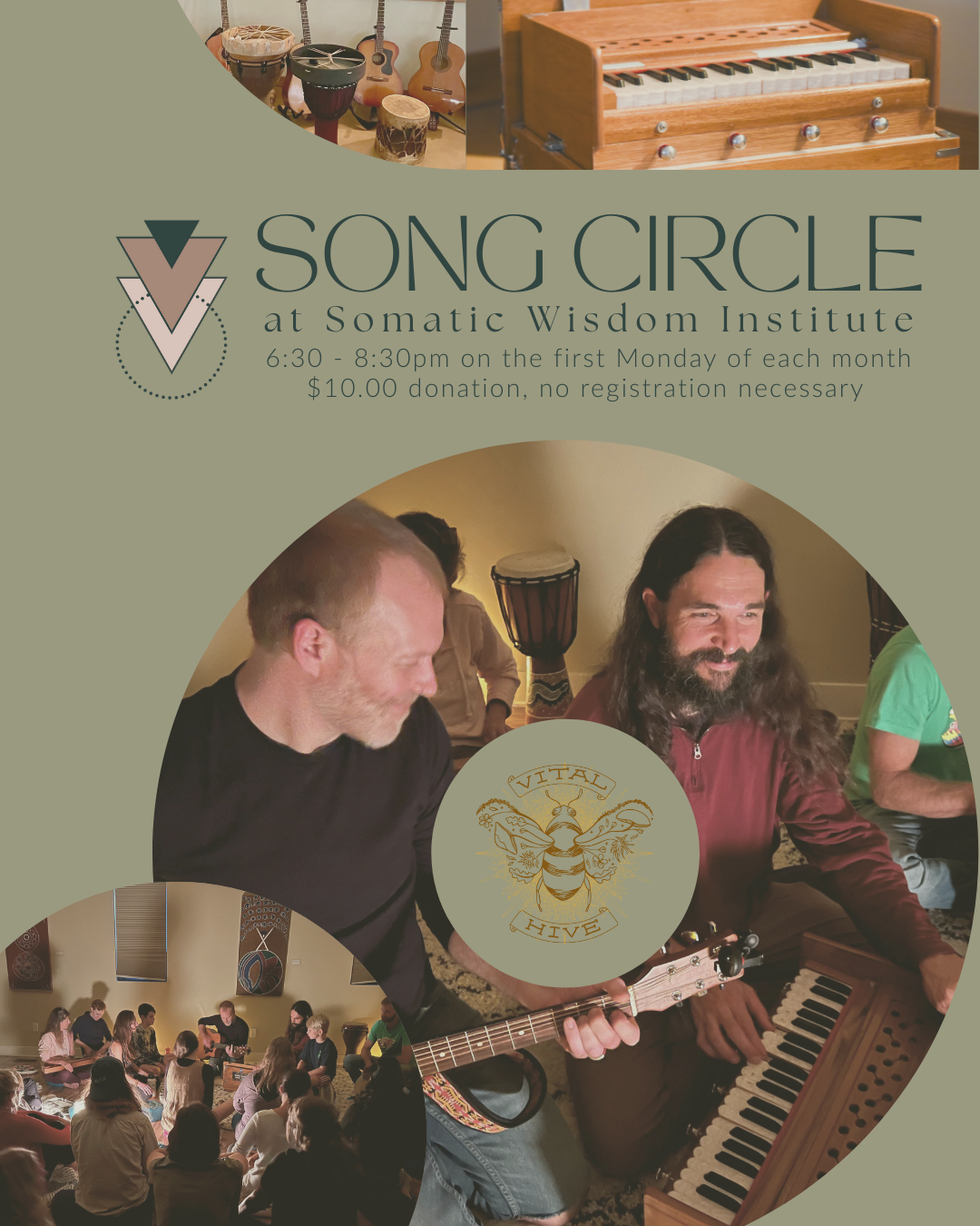 Song Circle with The Vital Hive at Somatic Wisdom Institute