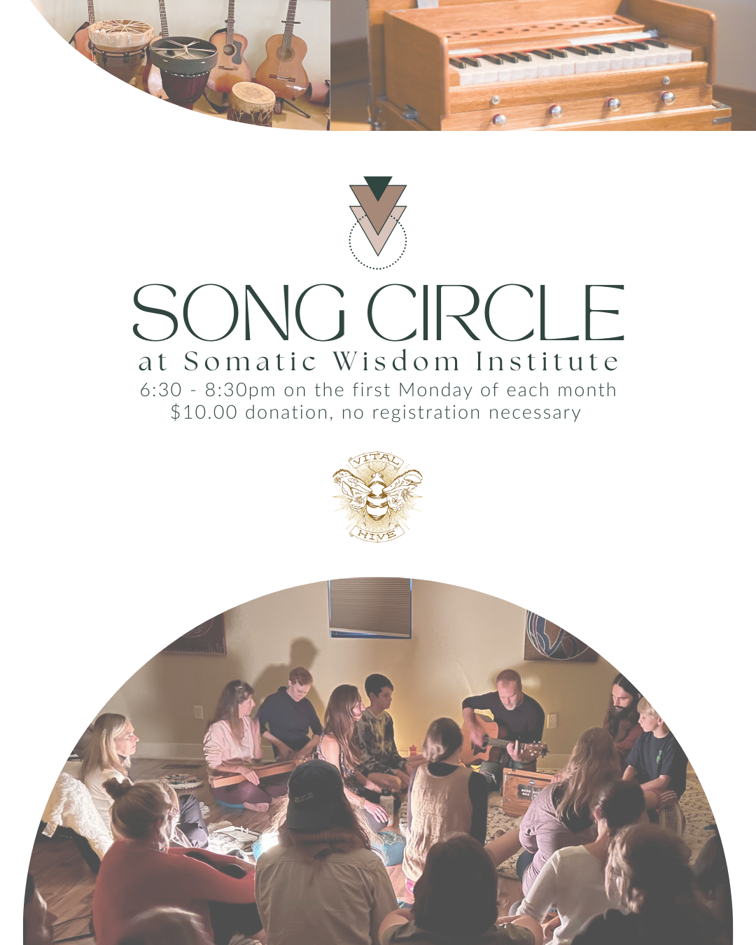 Song Circle with The Vital Hive at Somatic Wisdom Institute