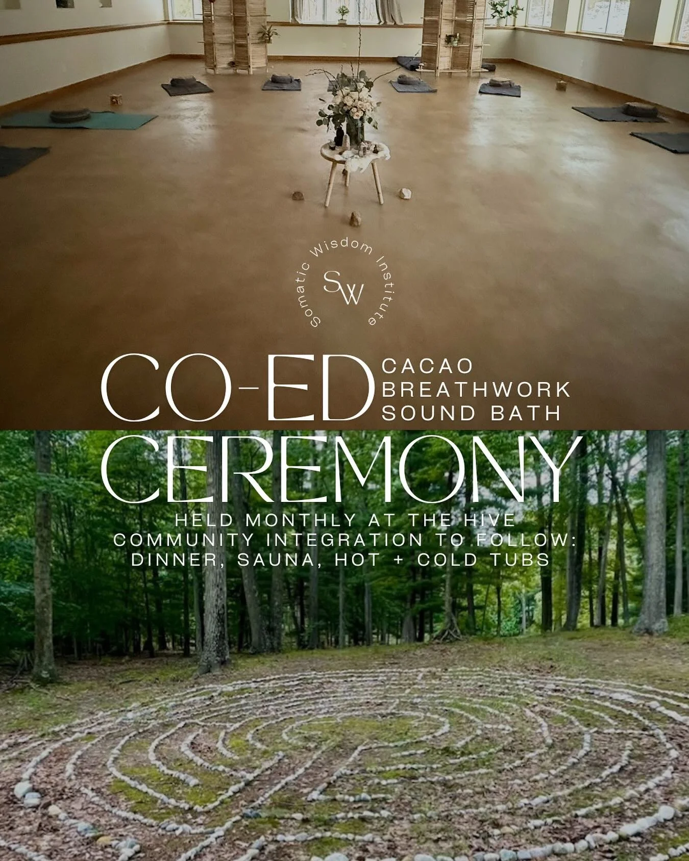 ✨Co-Ed Breathwork✨
Wednesday, September 24,
6:30 - 9:00pm

✨Join us for a transformative breathwork ceremony where we&rsquo;ll honor cacao and breathwork to reach a new state of awareness. This is a powerful way to release stress, let go of limiting 