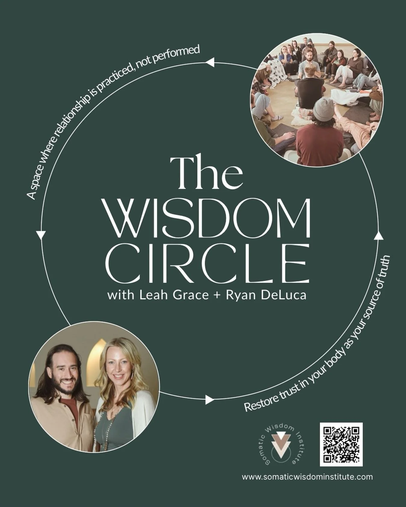 ✨the wisdom circle✨

🗓️March 25, April 20 &amp; May 18
⌚️6:30 - 8:30pm
📍Somatic Wisdom Institute - Eastown

⛓️&zwj;💥For most of human history, people gathered in circle to speak, listen, and make meaning collectively. Most of us were never taught 