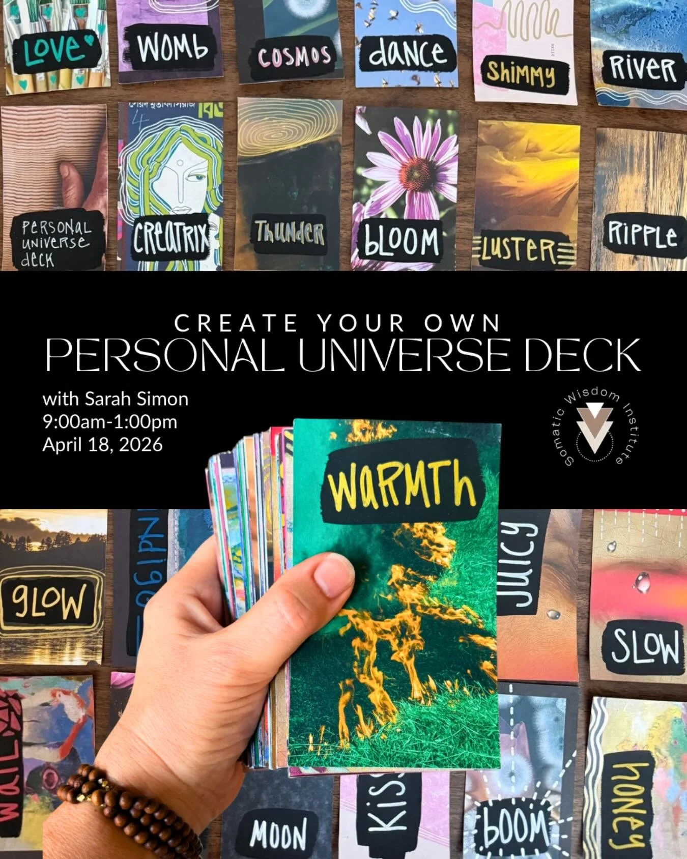 ✨c r e a t i v i t y✨

🎴A Personal Universe Deck is a creative, intuitive card deck that you make yourself. It&rsquo;s part art practice, part self-reflection tool, part poetry, part oracle. Instead of relying on a published deck with fixed meanings