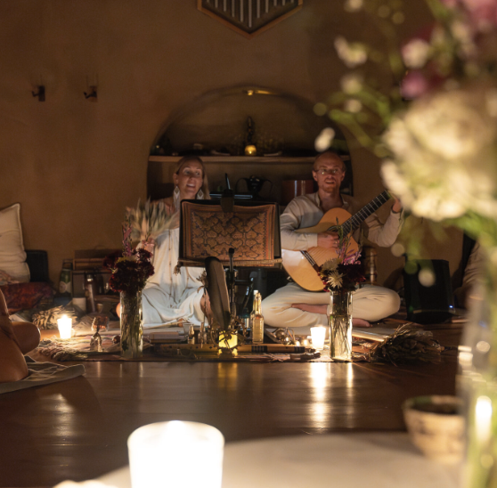 Song, Satsang + Silence with Jaya + Hayley from Forest Path