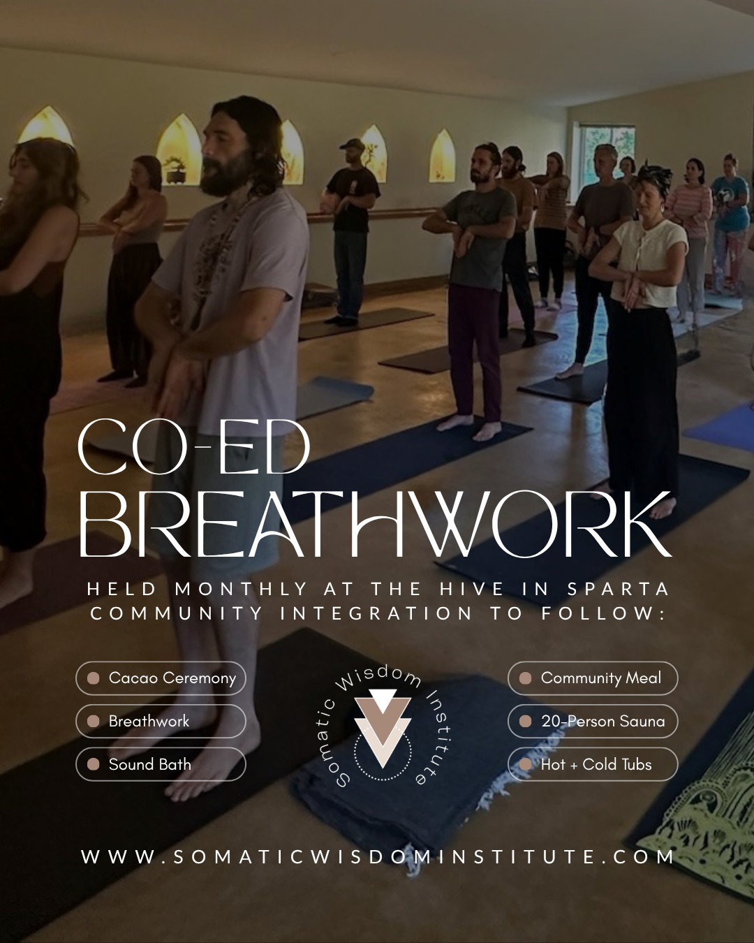 Co-Ed Breathwork Ceremony - Offsite Event 