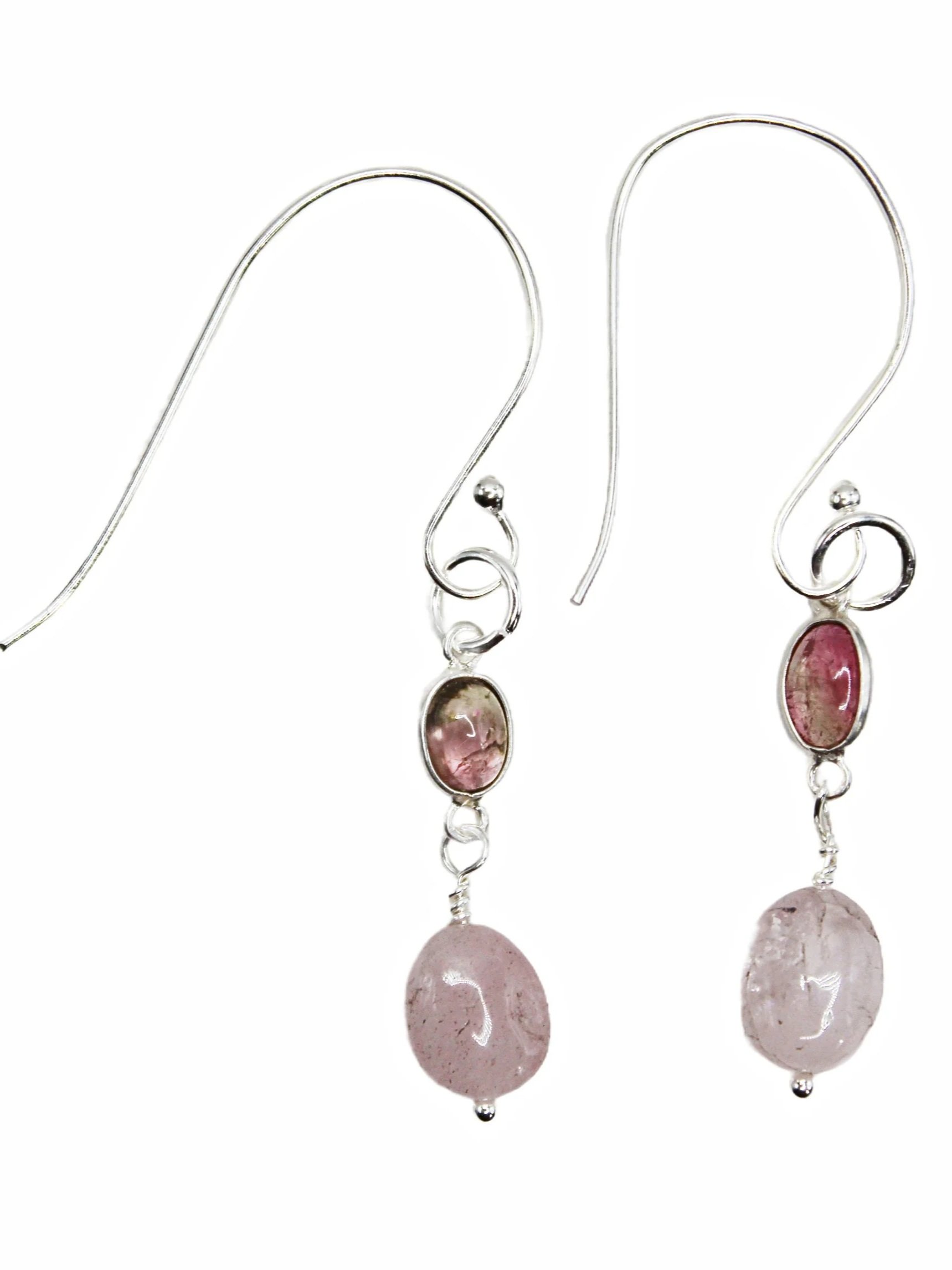 Brush Pink Spark Earrings