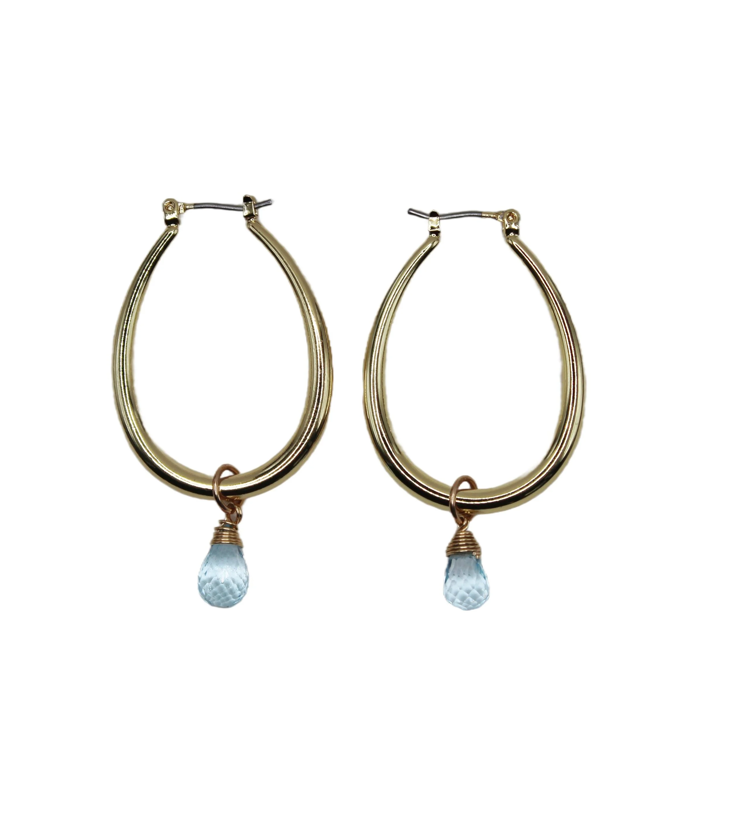 Ocean Teardrop Earrings