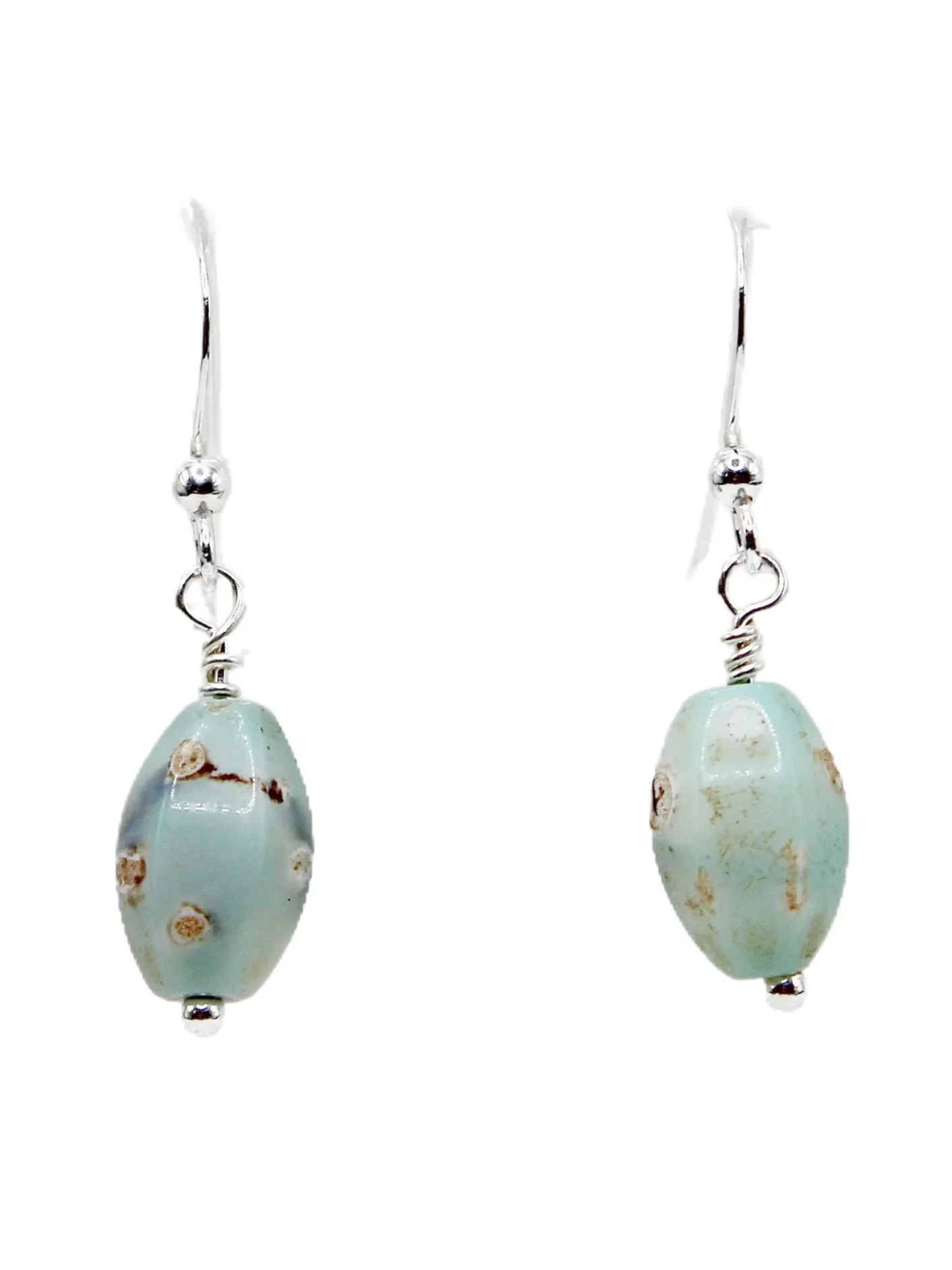 Tibetan Agate Earrings