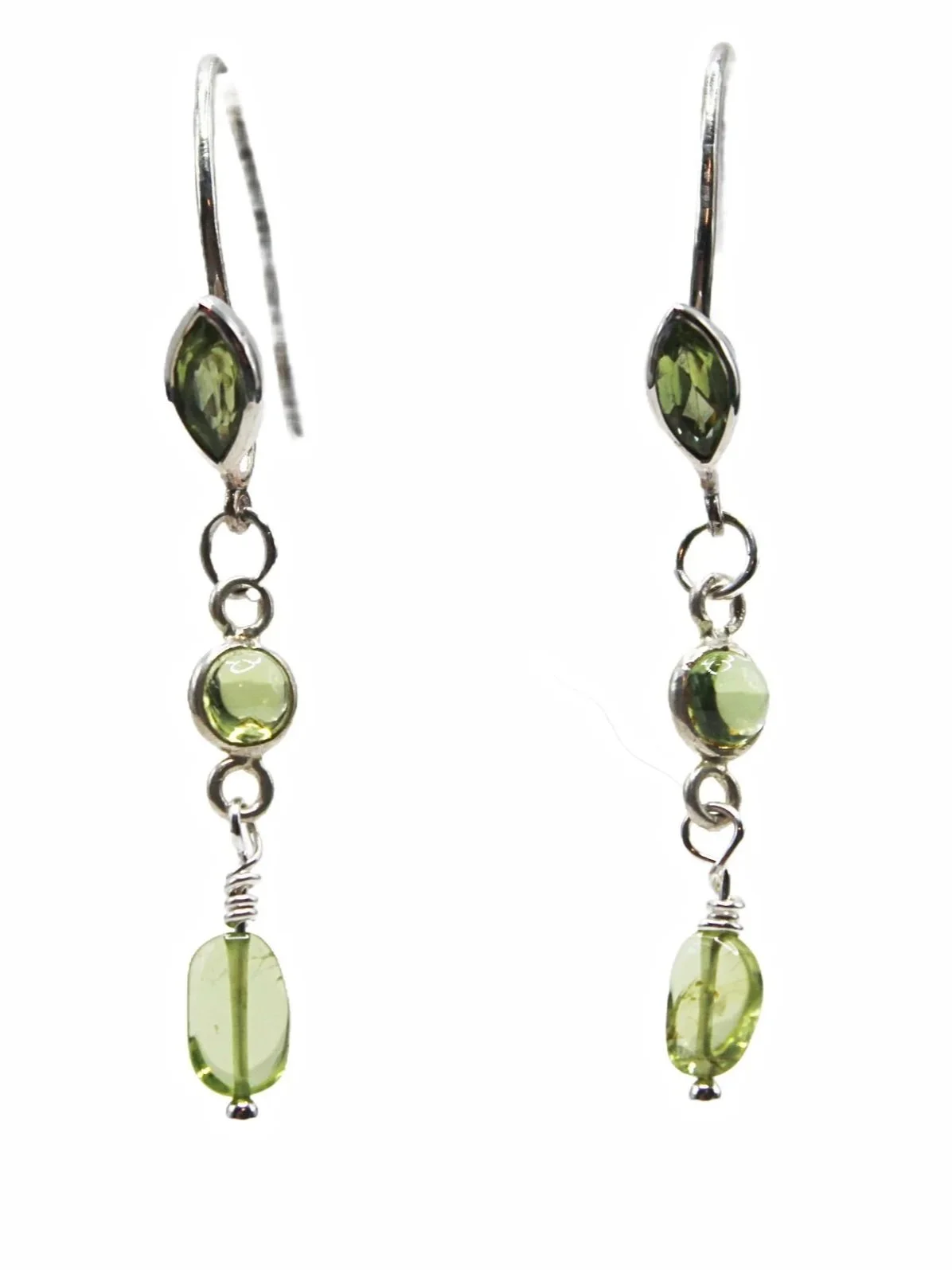 Olive Horizon Earrings