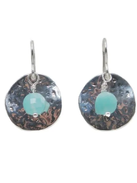 Amazonite Silver Harmony Earrings