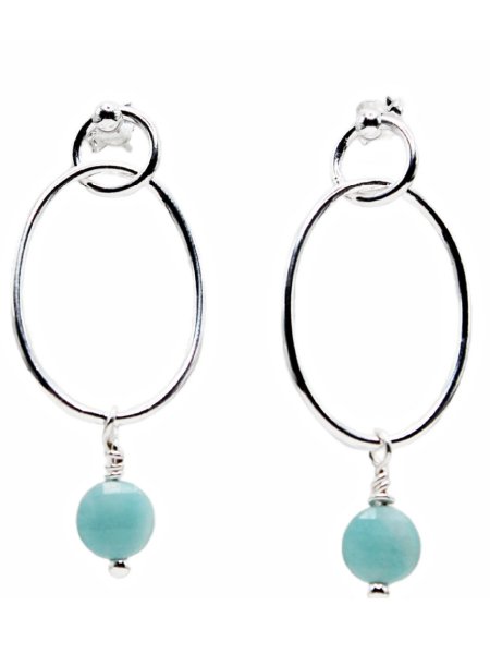 Moonlit Hoop Earrings