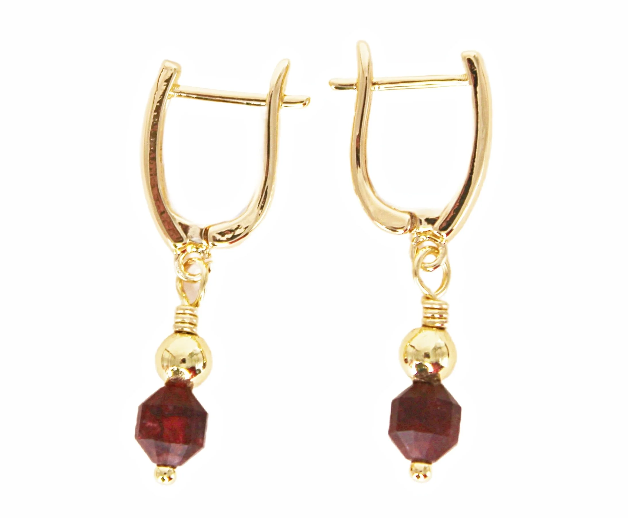 Garnet Ember Earrings