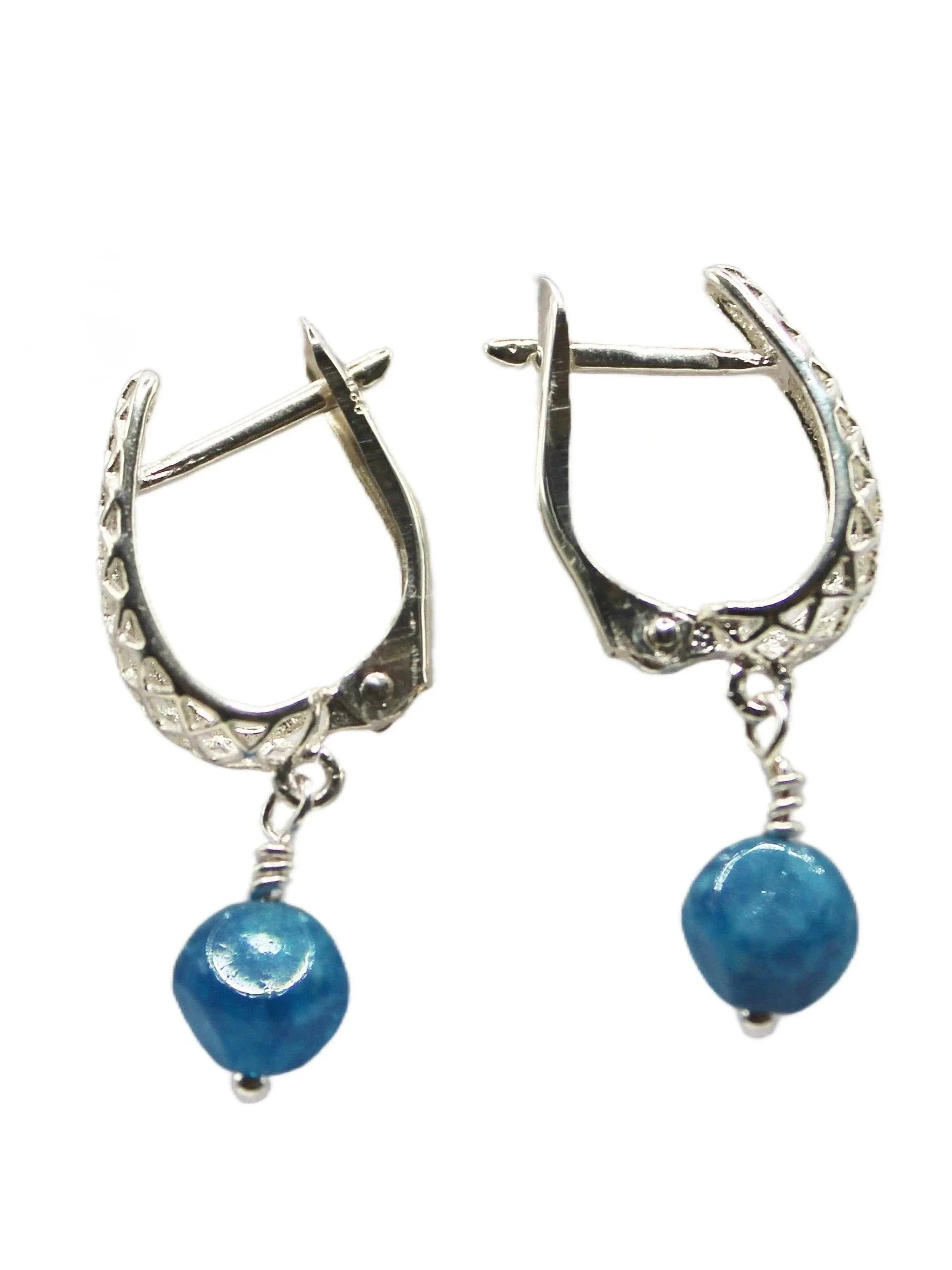 Azure Apatite Earrings