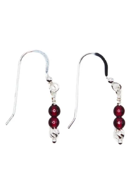 Garnet Twilight Earrings